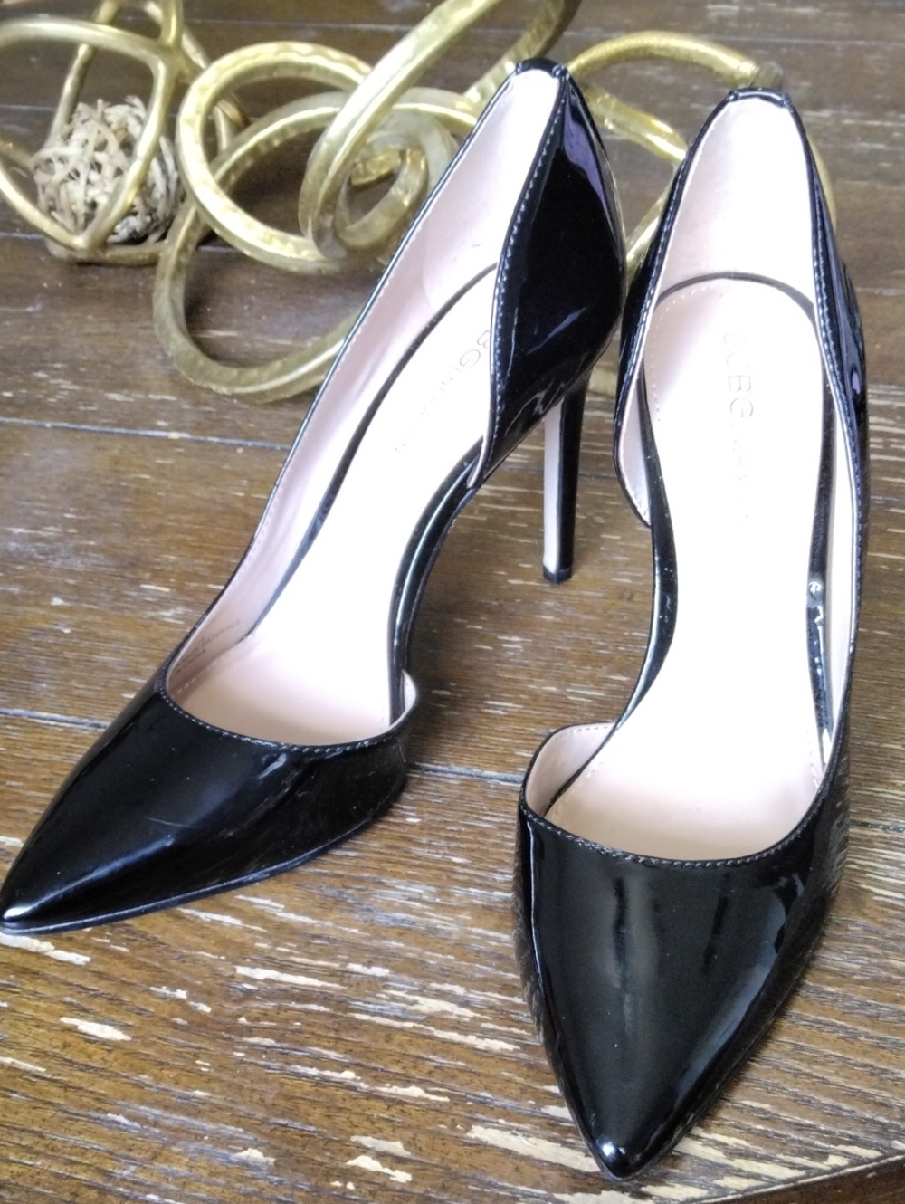 {$15 BUNDLED}🚨B2G1 BCBGENERATION Black Patent Pointed Toe Stiletto Pumps